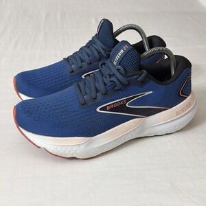 Brooks Glycerin 21 Shoes Womens Size 10.5 Blue Road Running Athletic Sneakers